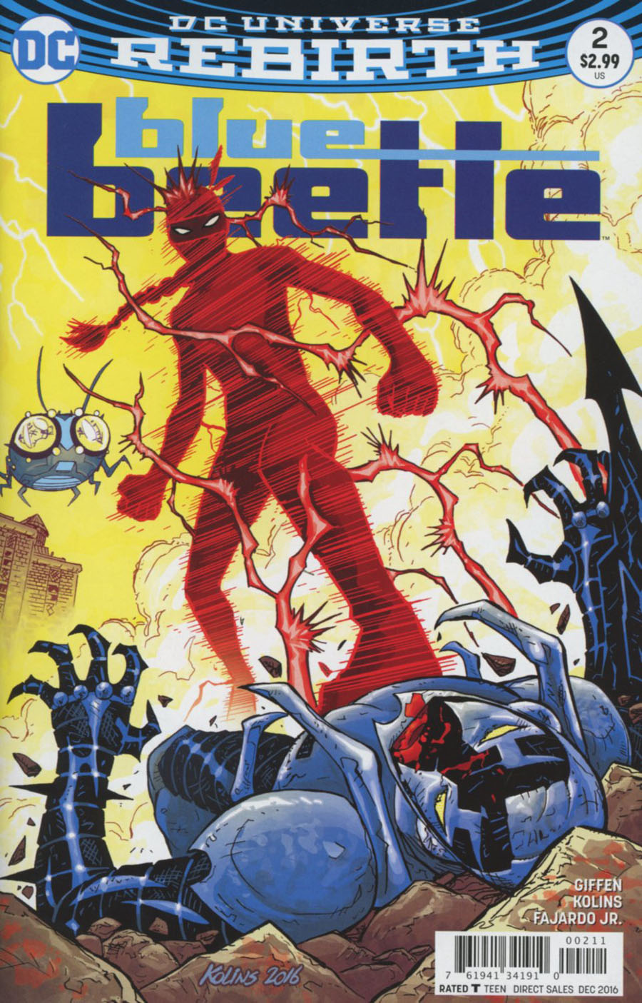Blue Beetle (DC) Vol 4 #2 Cover A Regular Scott Kolins Cover