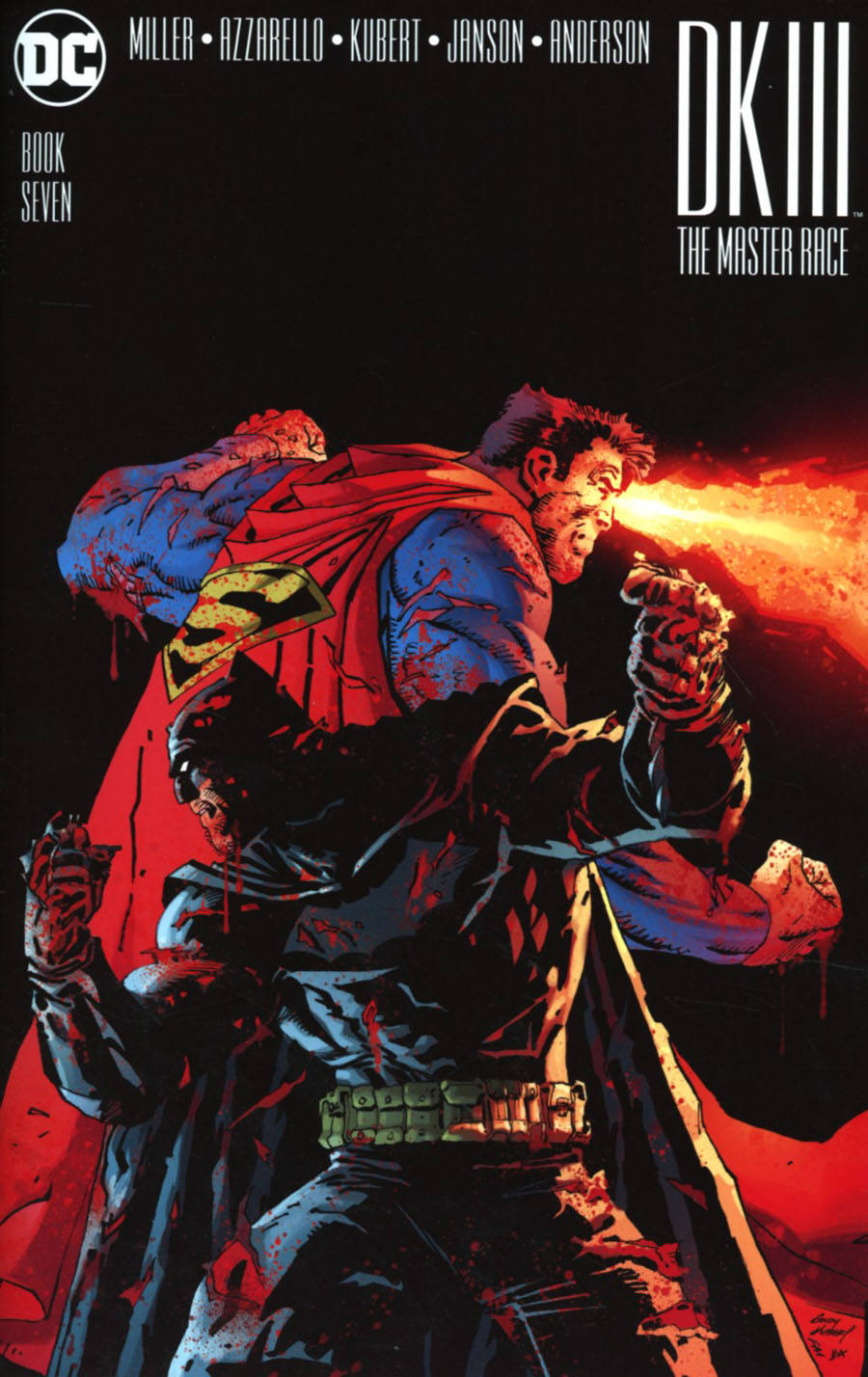 Dark Knight III The Master Race #7 Cover A Regular Andy Kubert Cover