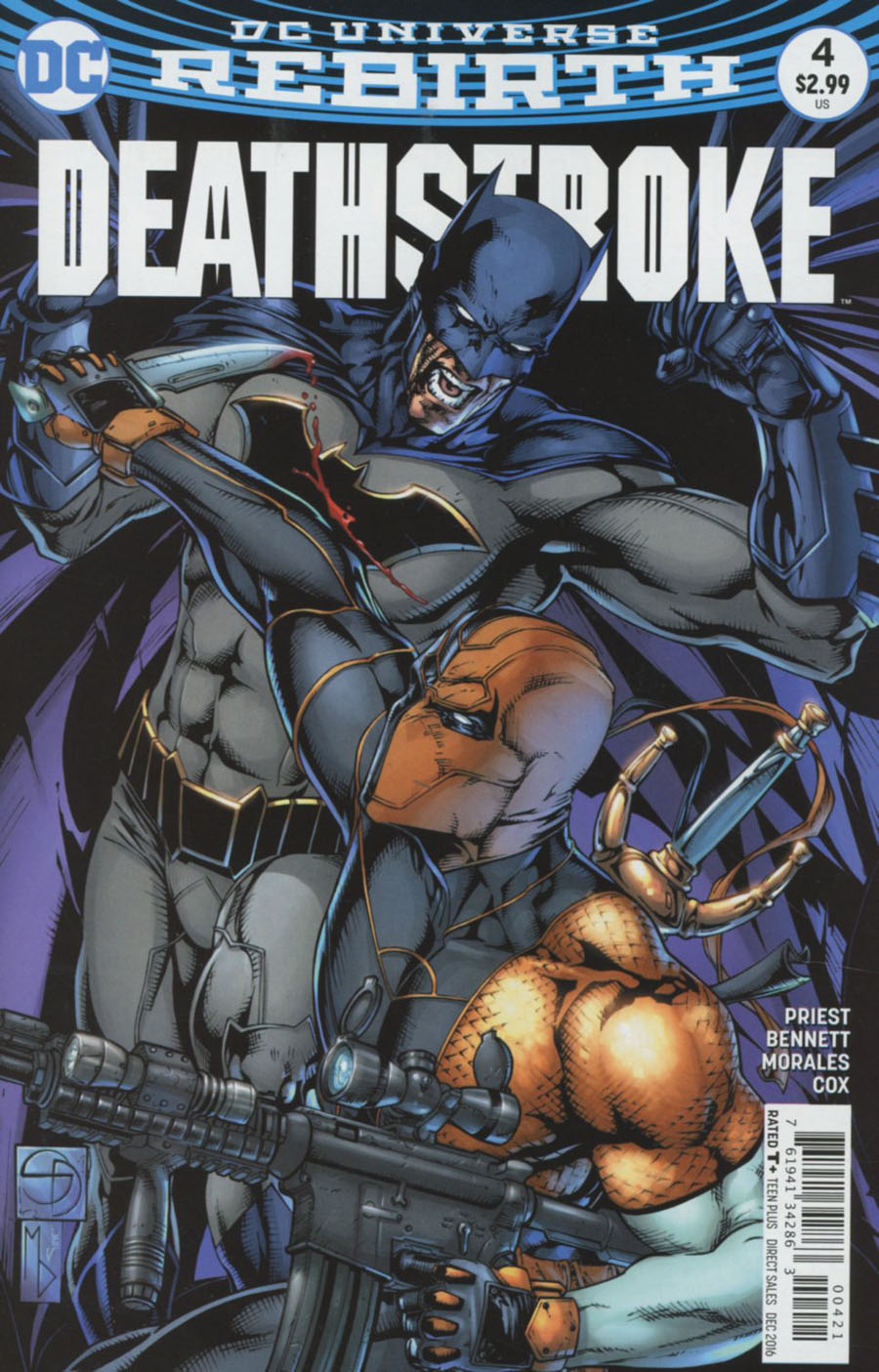 Deathstroke Vol 4 #4 Cover B Variant Shane Davis Cover