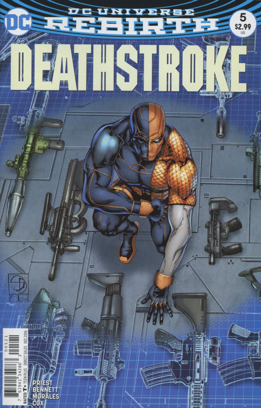 Deathstroke Vol 4 #5 Cover B Variant Shane Davis Cover