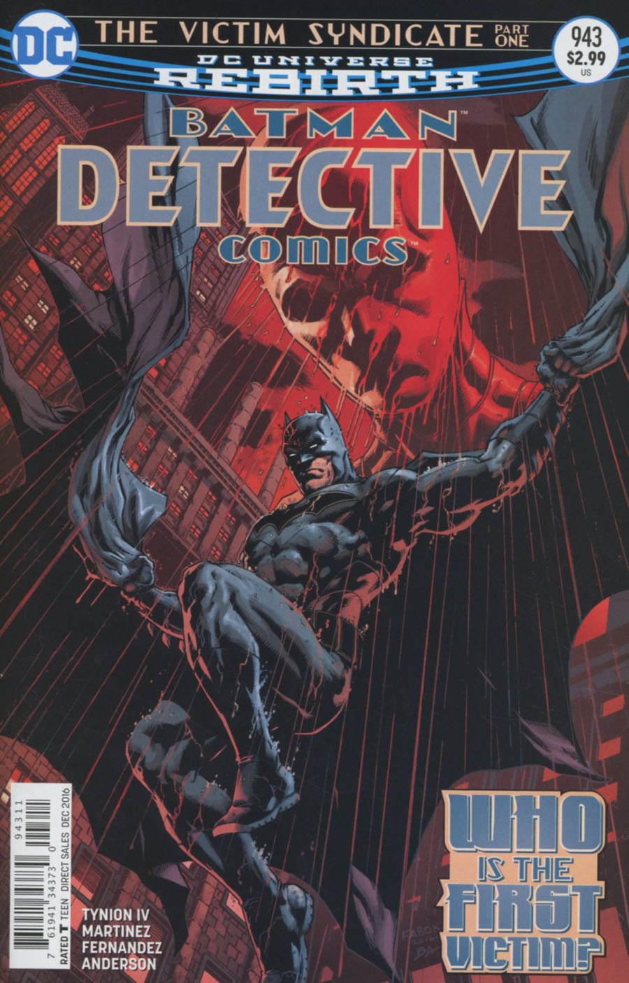 Detective Comics Vol 2 #943 Cover A Regular Jason Fabok Cover