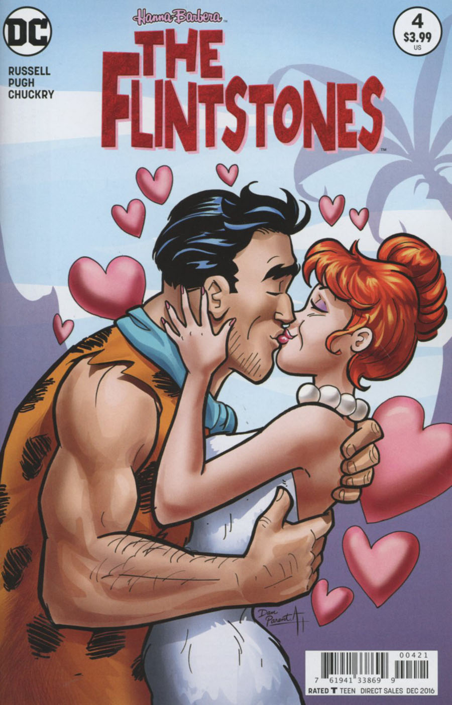 Flintstones (DC) #4 Cover B Variant Dan Parent Cover