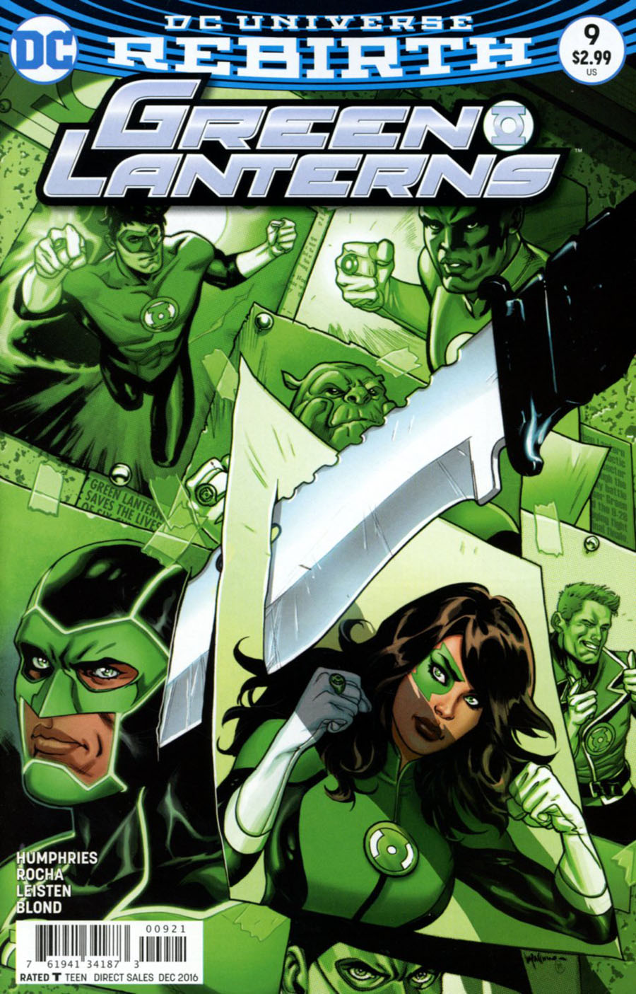 Green Lanterns #9 Cover B Variant Emanuela Lupacchino Cover