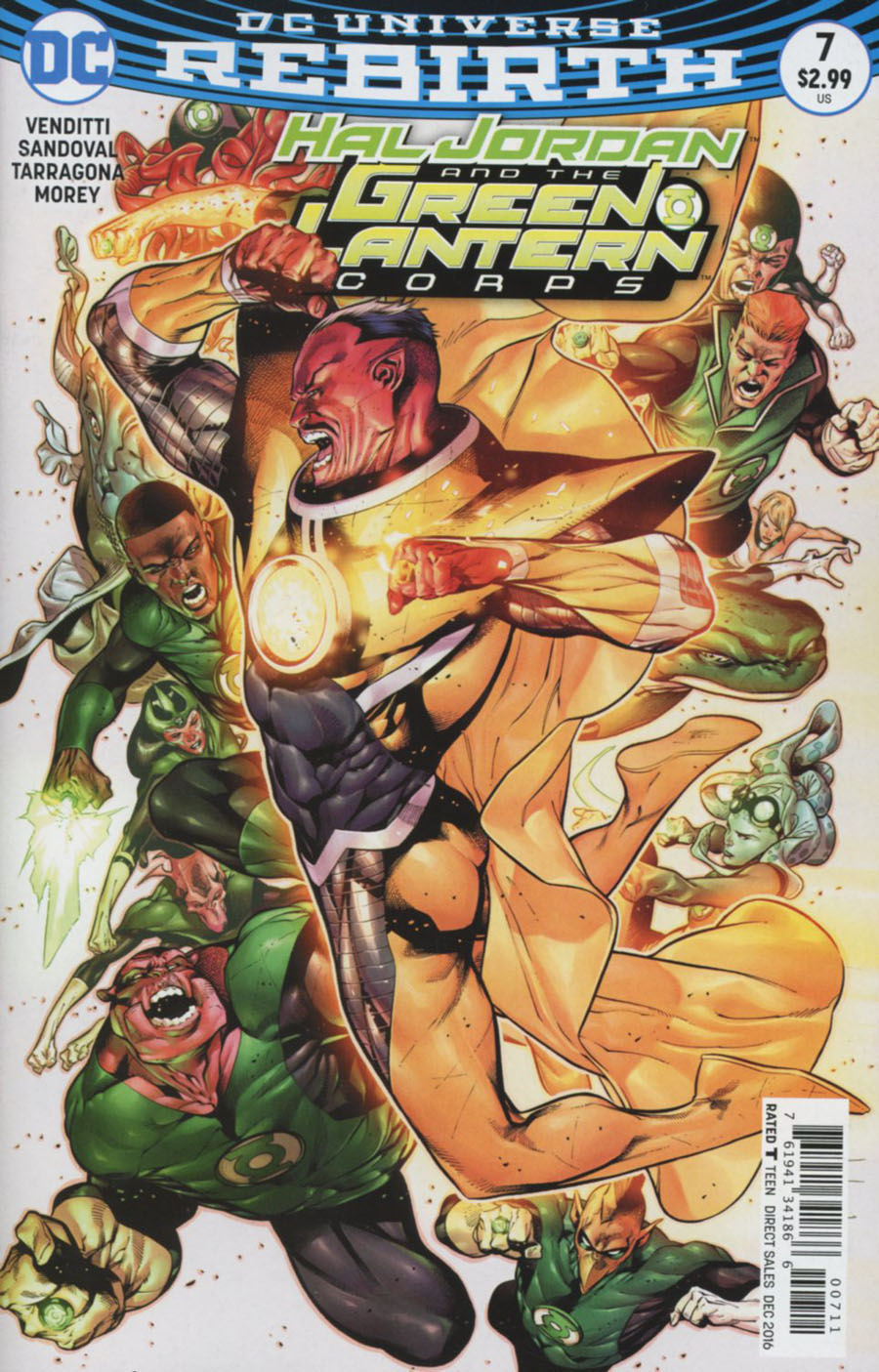 Hal Jordan And The Green Lantern Corps #7 Cover A Regular Rafa Sandoval & Jordi Tarragona Cover