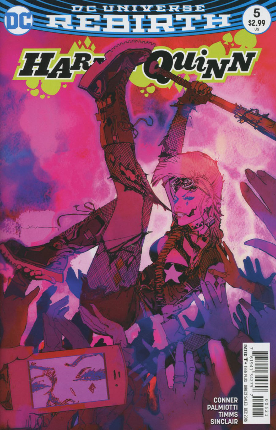 Harley Quinn Vol 3 #5 Cover B Variant Bill Sienkiewicz Cover