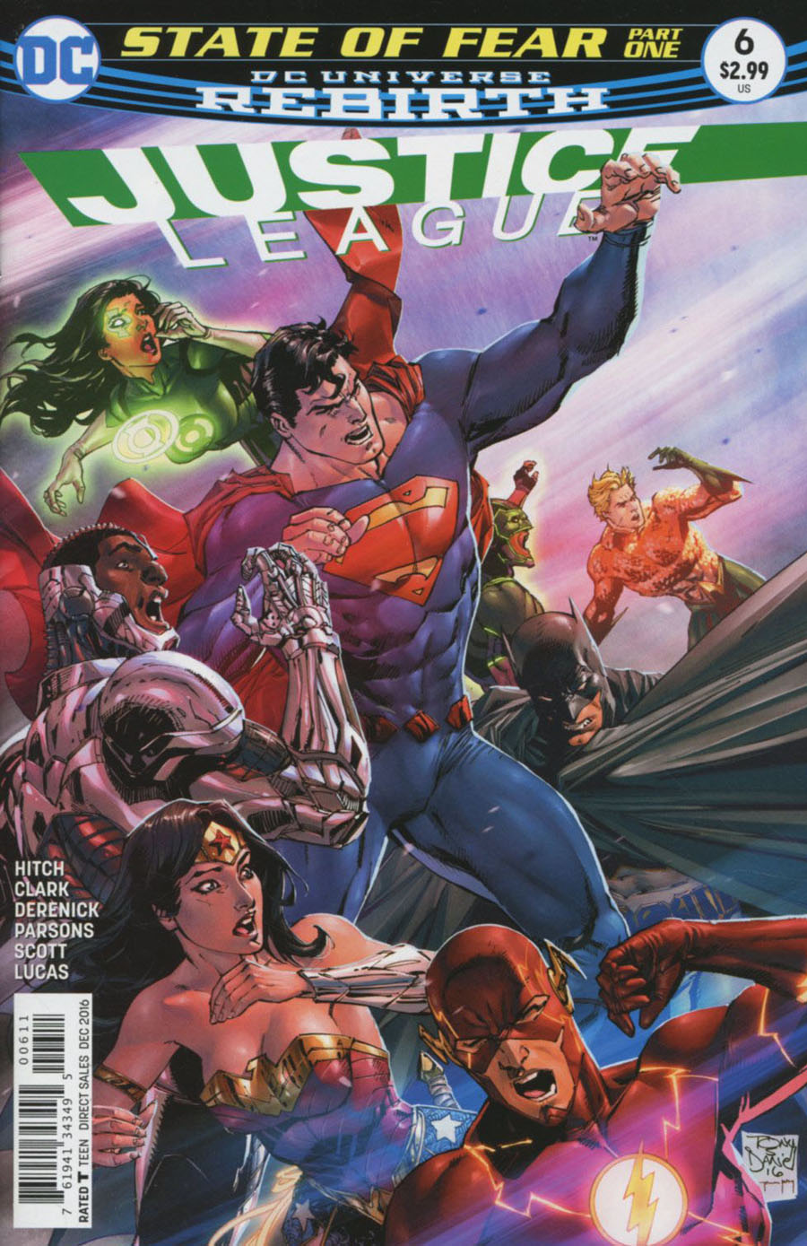 Justice League Vol 3 #6 Cover A Regular Tony S Daniel & Sandu Florea Cover