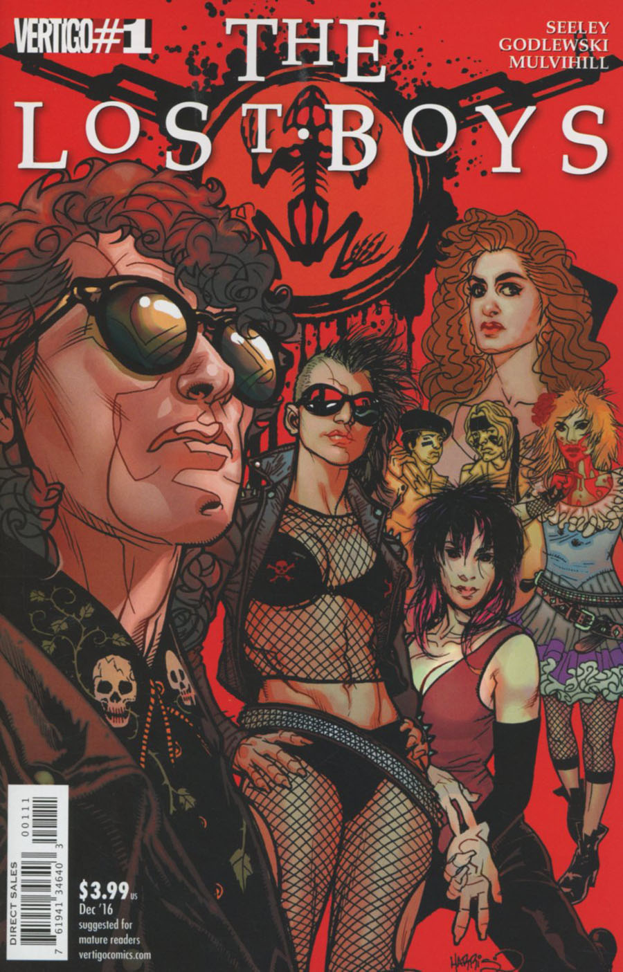 Lost Boys #1 Cover A Regular Tony Harris Cover