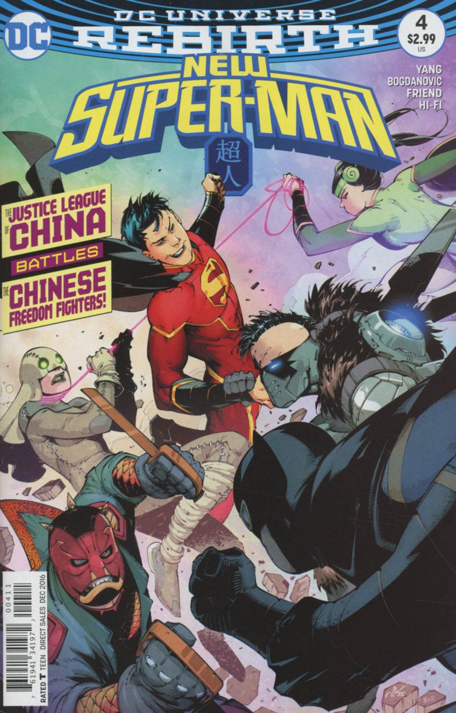 New Super-Man #4 Cover A Regular Viktor Bogdanovic & Richard Friend Cover