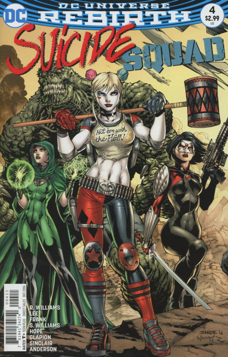 Suicide Squad Vol 4 #4 Cover A Regular Jim Lee & Scott Williams Cover