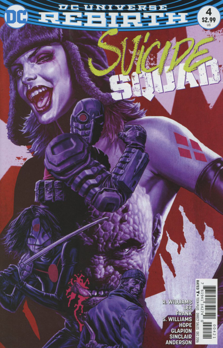 Suicide Squad Vol 4 #4 Cover B Variant Lee Bermejo Cover