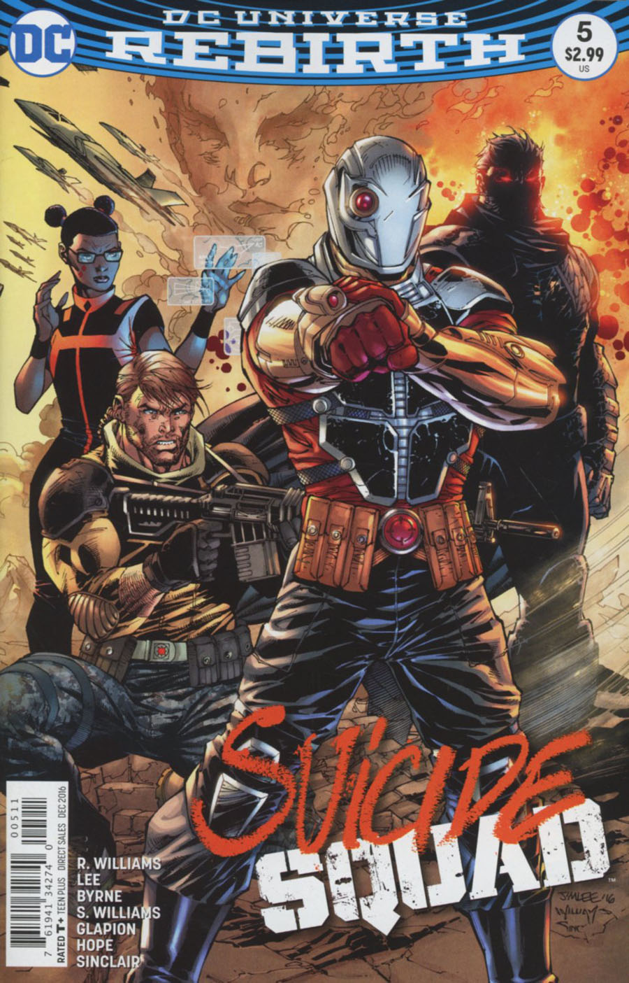 Suicide Squad Vol 4 #5 Cover A Regular Jim Lee & Scott Williams Cover