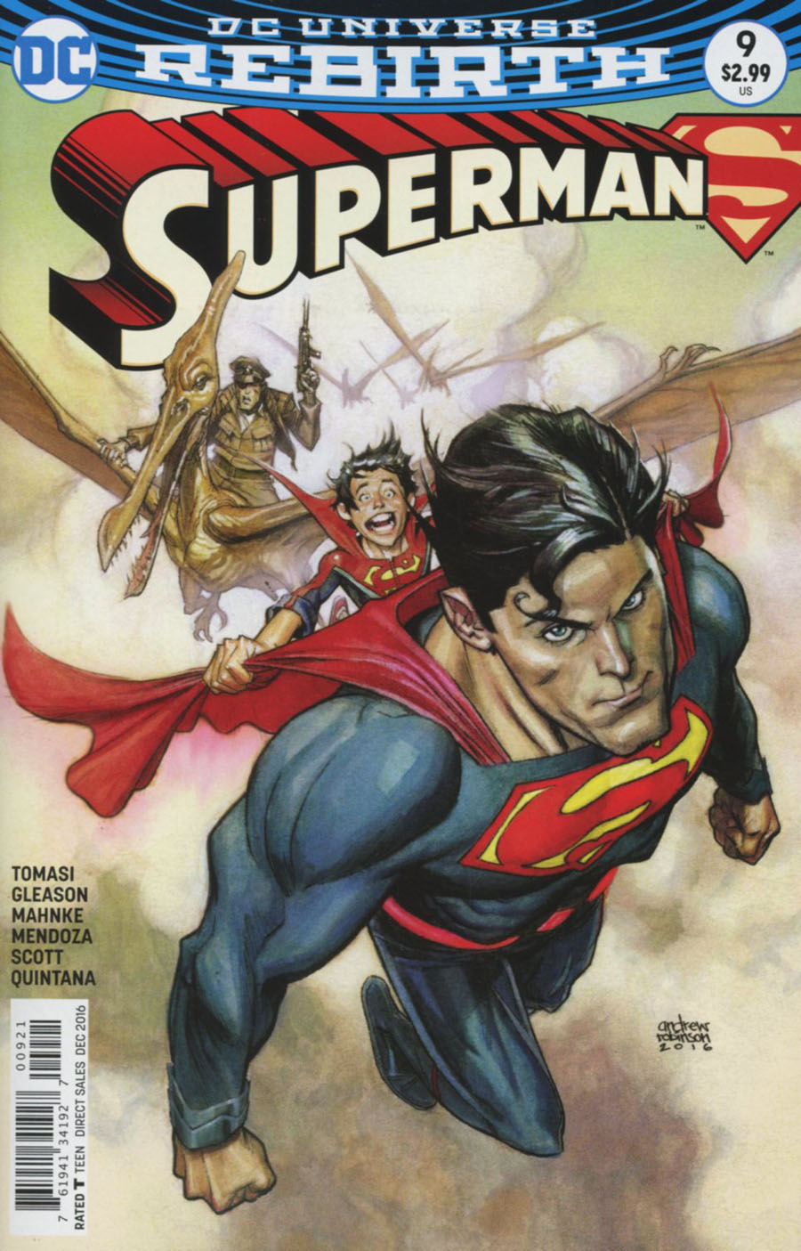 Superman Vol 5 #9 Cover B Variant Andrew Robinson Cover