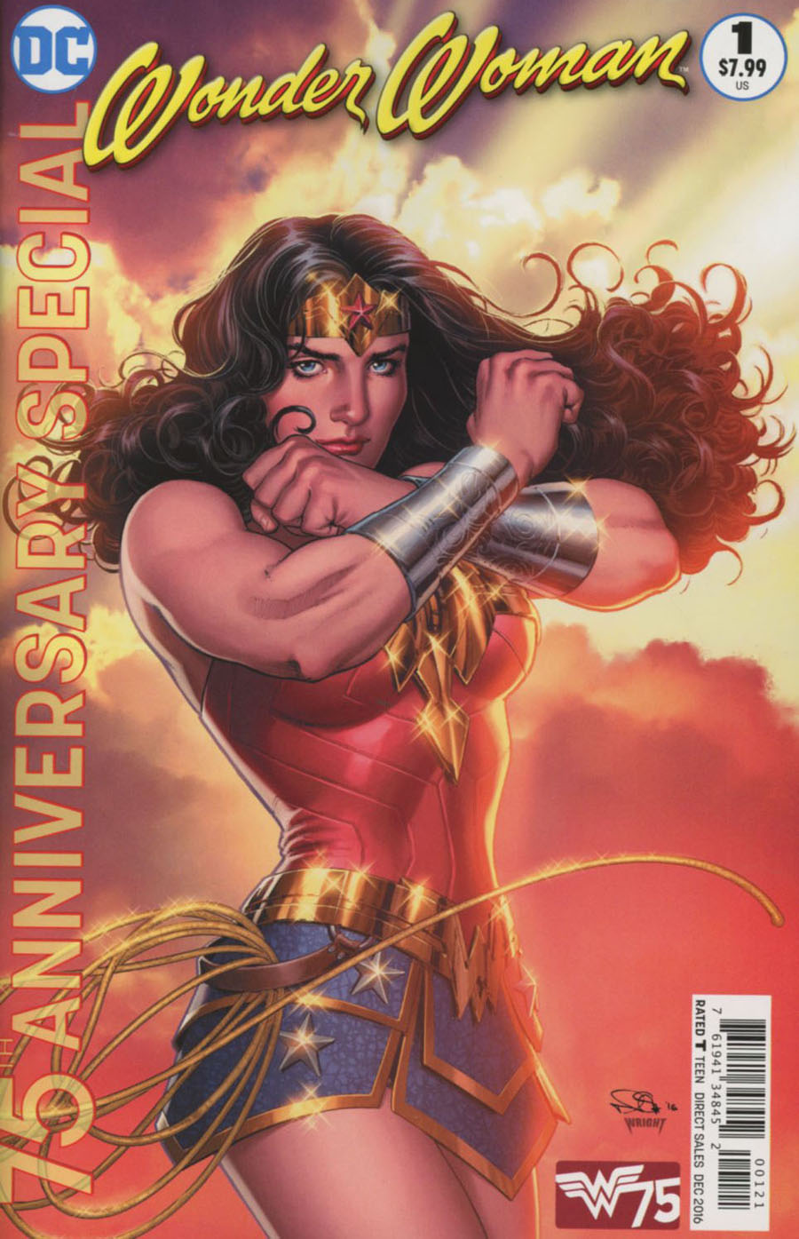Wonder Woman 75th Anniversary Special #1 Cover B Variant Nicola Scott Cover