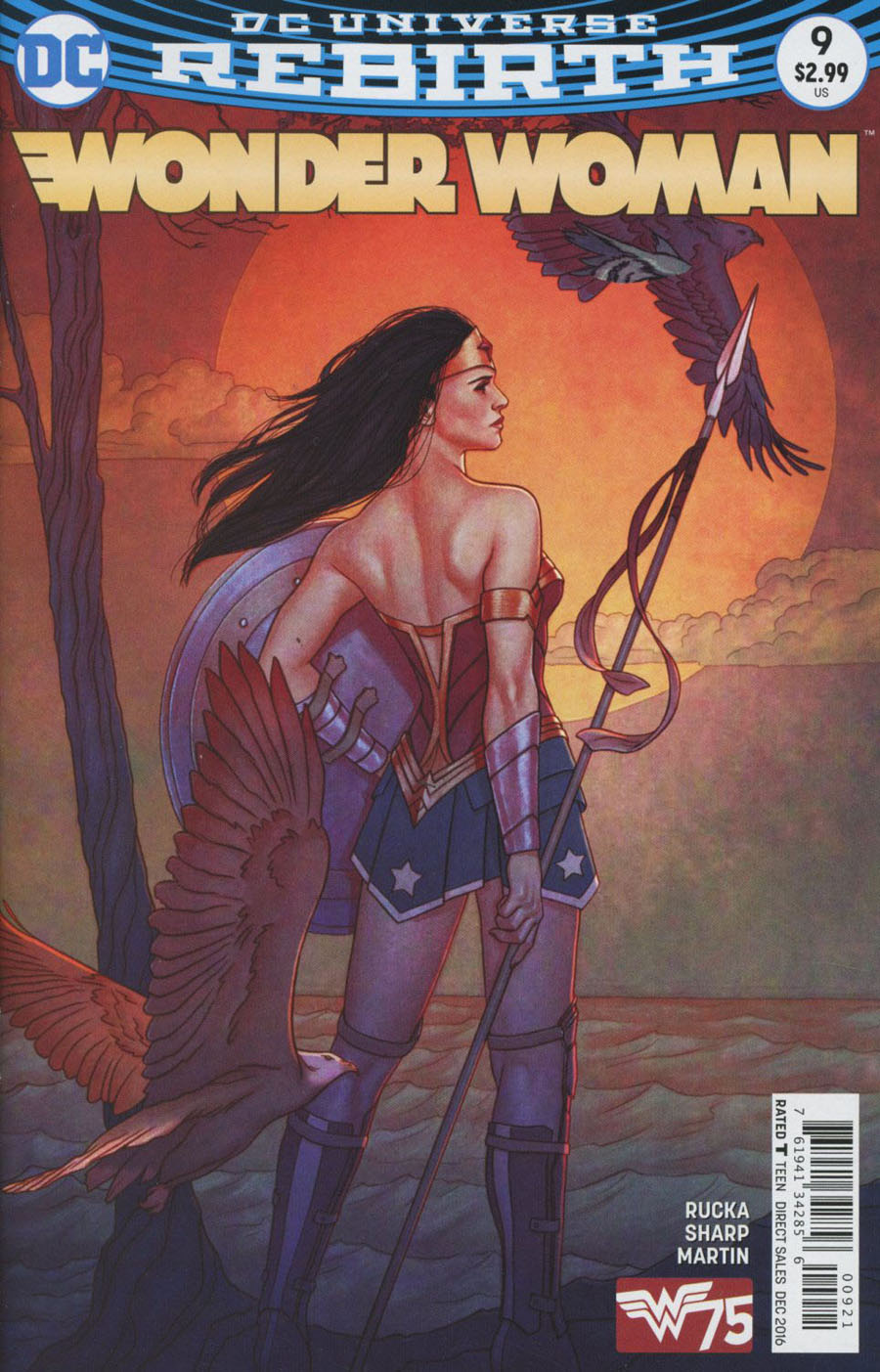 Wonder Woman Vol 5 #9 Cover B Variant Jenny Frison Cover