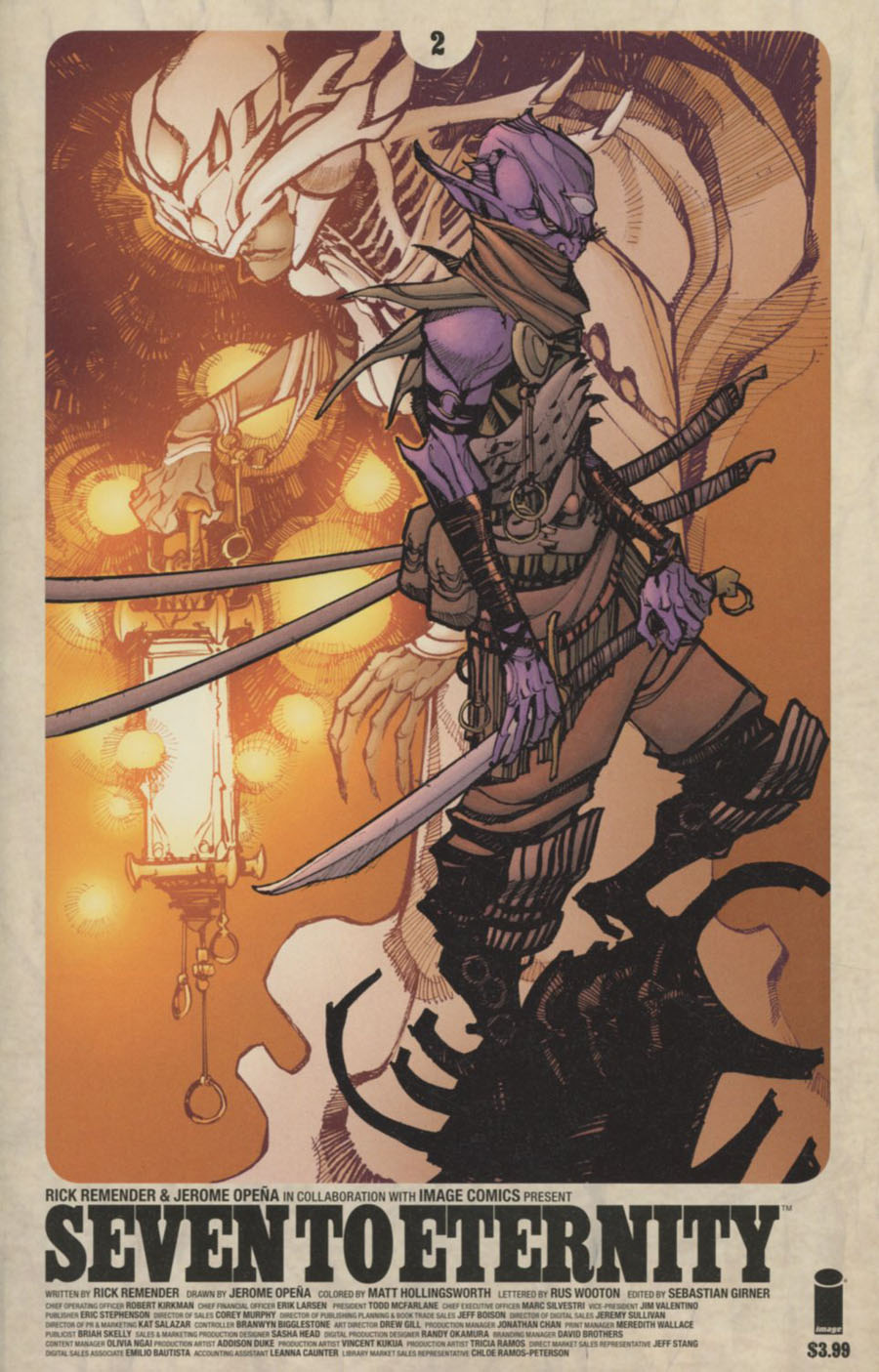 Seven To Eternity #2 Cover B Eric Canate