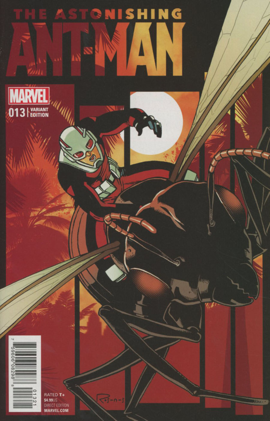 Astonishing Ant-Man #13 Cover B Variant Ramon Rosanas Last Issue Cover