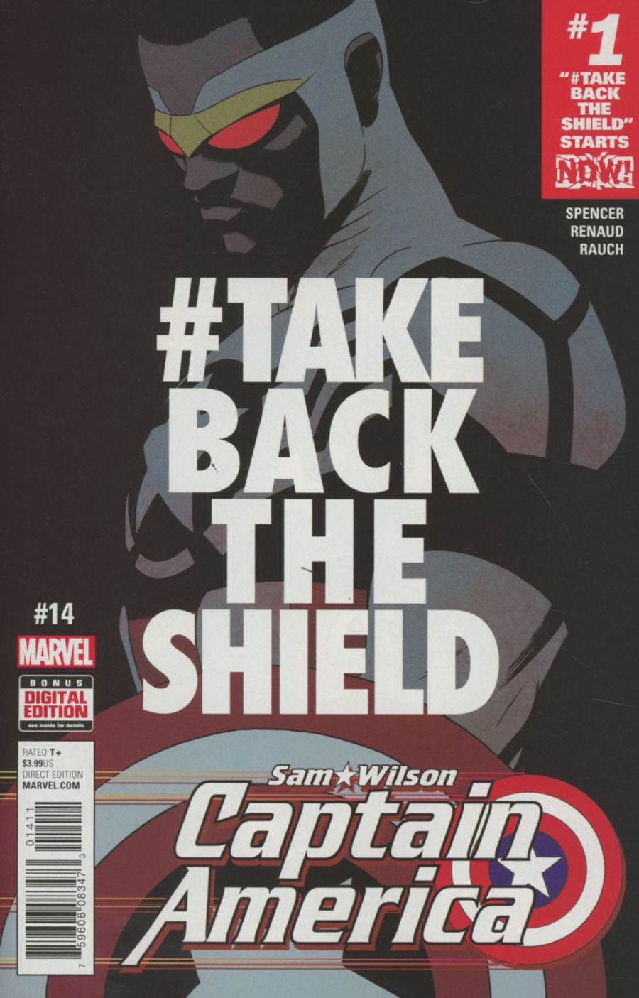 Captain America Sam Wilson #14 Cover A Regular Marcos Martin Cover (Marvel Now Tie-In)