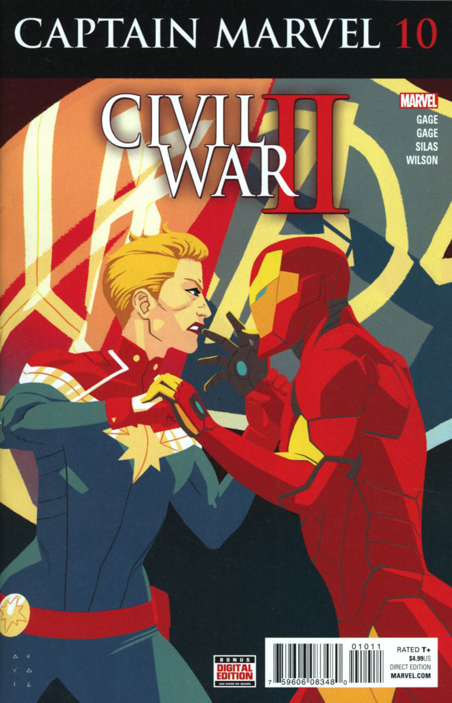 Captain Marvel Vol 8 #10 (Civil War II Tie-In)