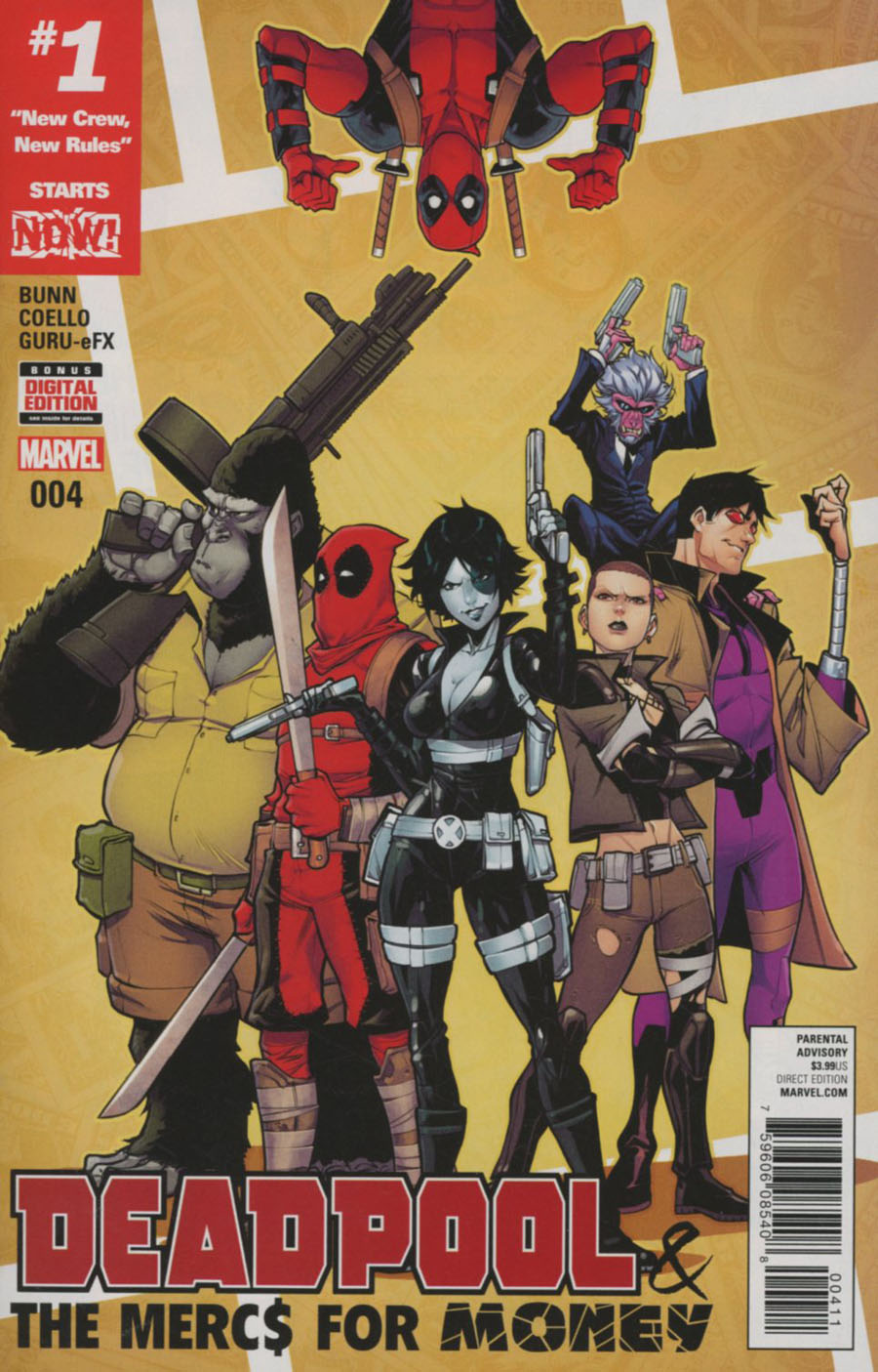 Deadpool And The Mercs For Money Vol 2 #4 Cover A Regular Iban Coello Cover (Marvel Now Tie-In)