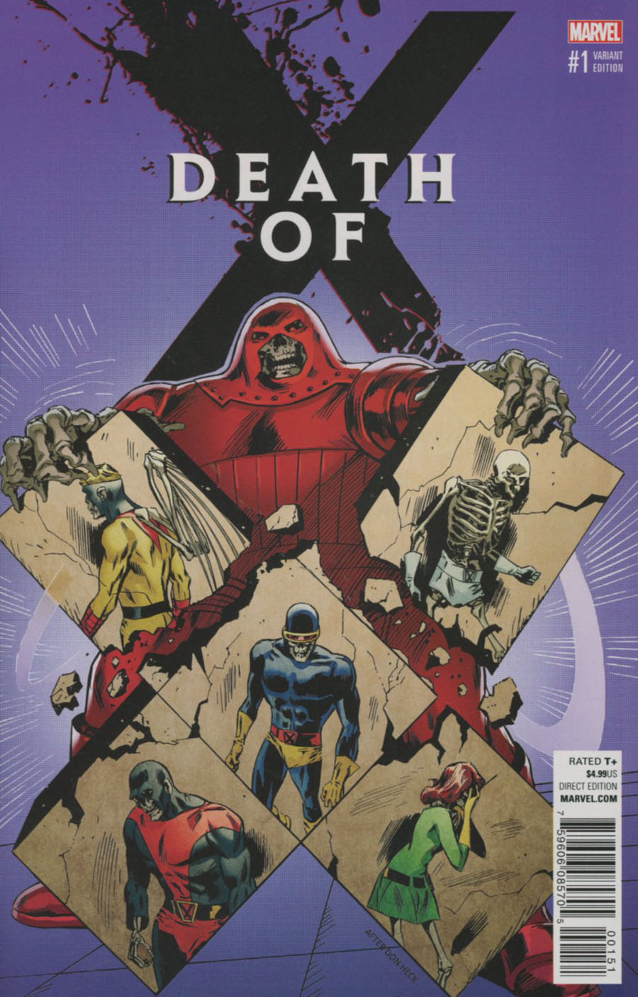Death Of X #1 Cover C Variant Classic Cover