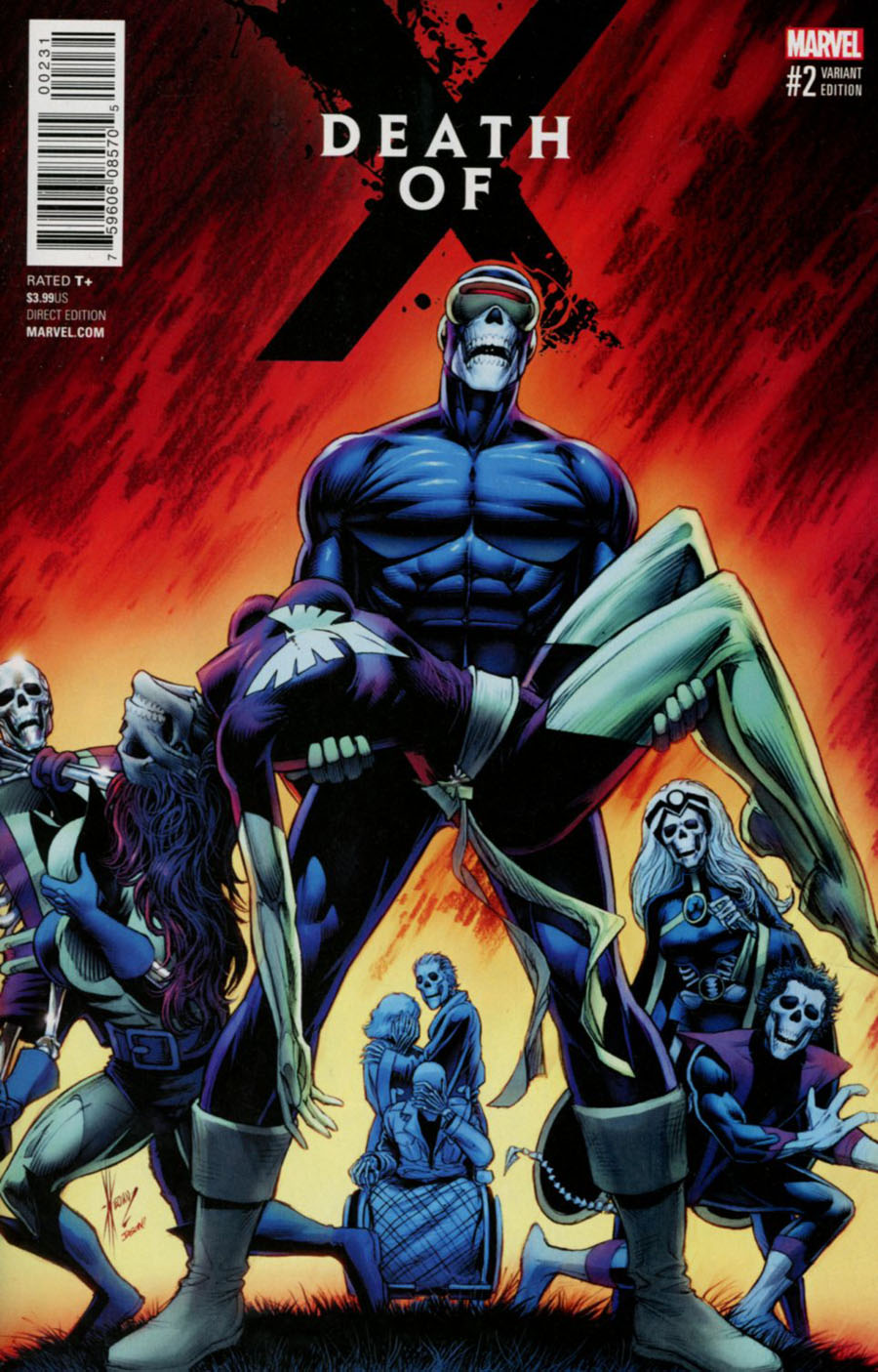 Death Of X #2 Cover C Variant Classic Cover