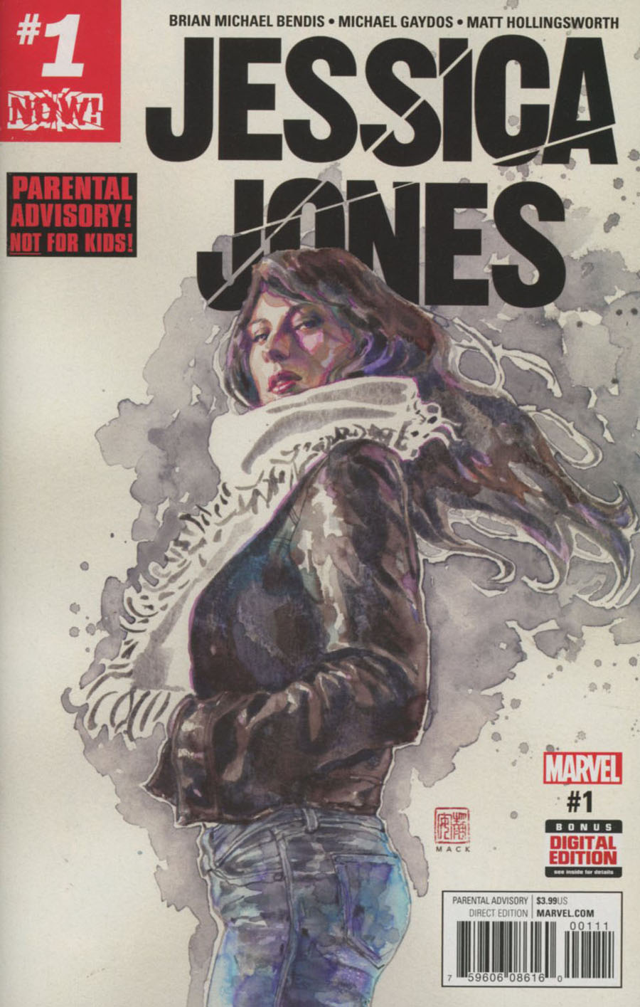 Jessica Jones #1 Cover A 1st Ptg Regular David Mack Cover (Marvel Now Tie-In)