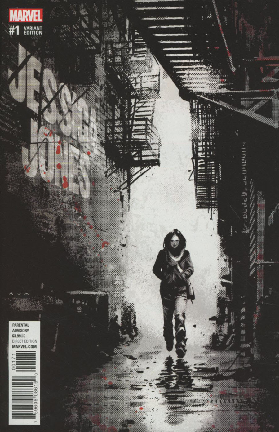 Jessica Jones #1 Cover B Variant David Aja Cover (Marvel Now Tie-In)