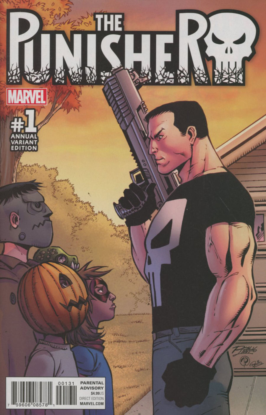 Punisher Vol 10 Annual #1 Cover C Variant Ron Lim Cover