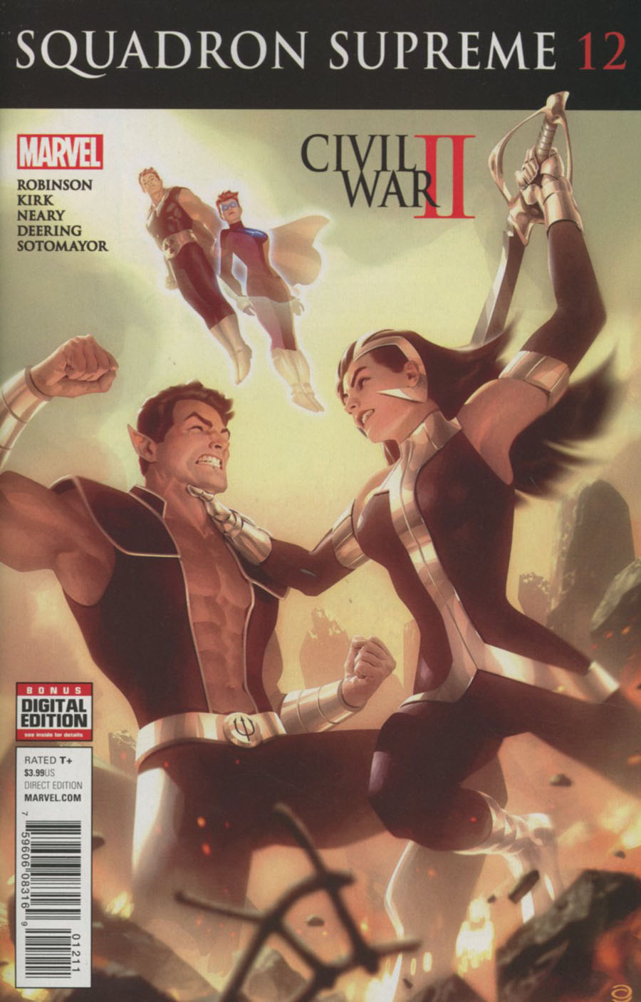 Squadron Supreme Vol 4 #12 (Civil War II Tie-In)