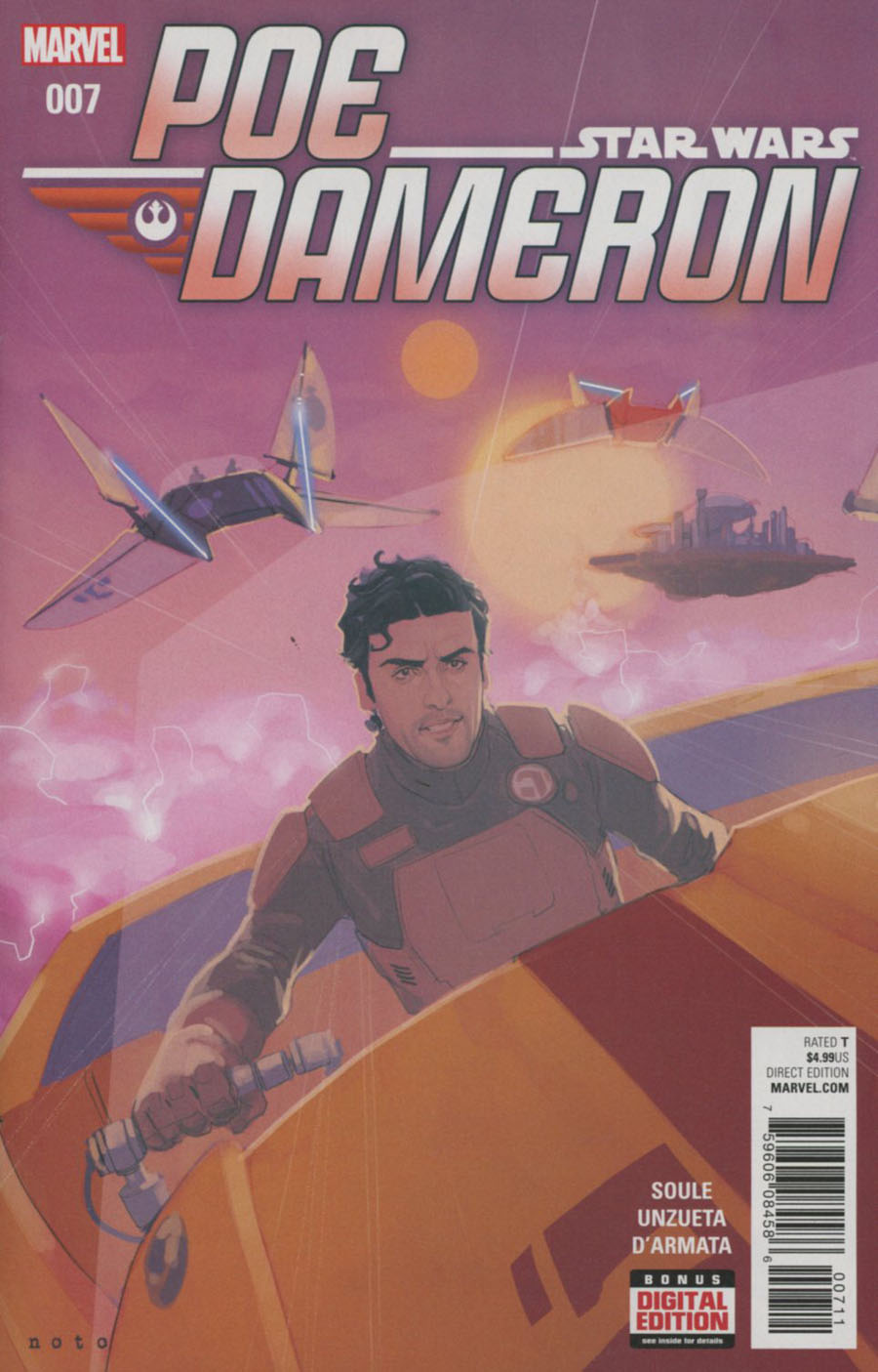 Star Wars Poe Dameron #7 Cover A Regular Phil Noto Cover