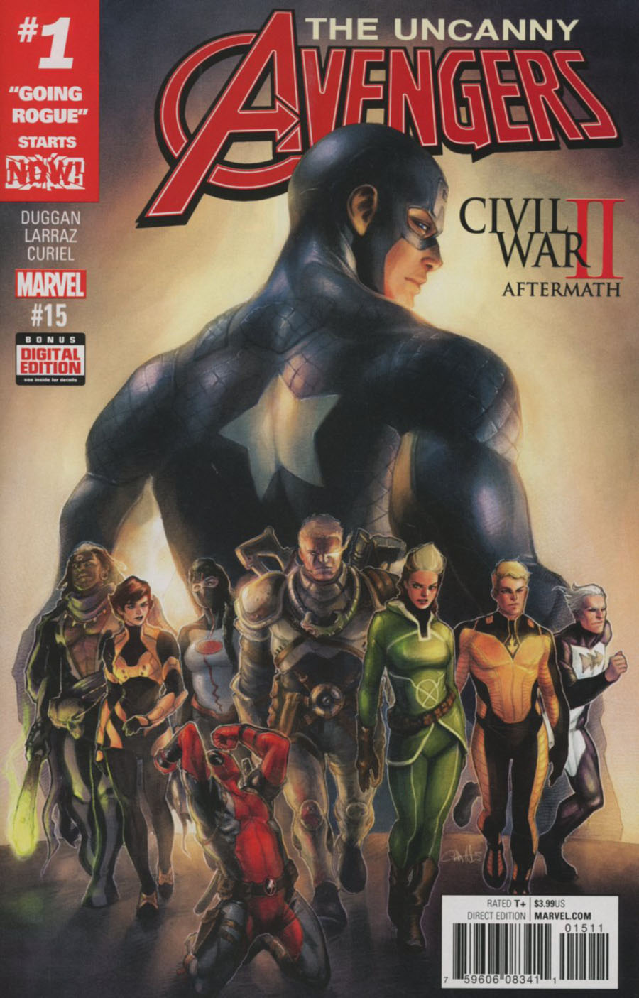 Uncanny Avengers Vol 3 #15 Cover A Regular Meghan Hetrick Cover (Marvel Now Tie-In)
