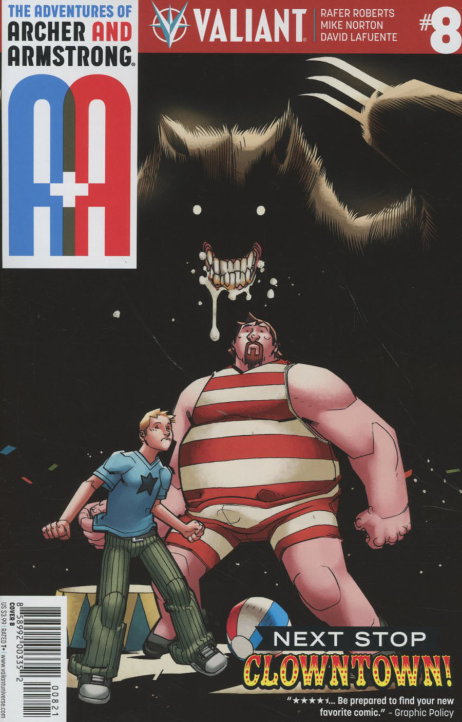 A&A #8 Cover B Variant David Lafuente Cover