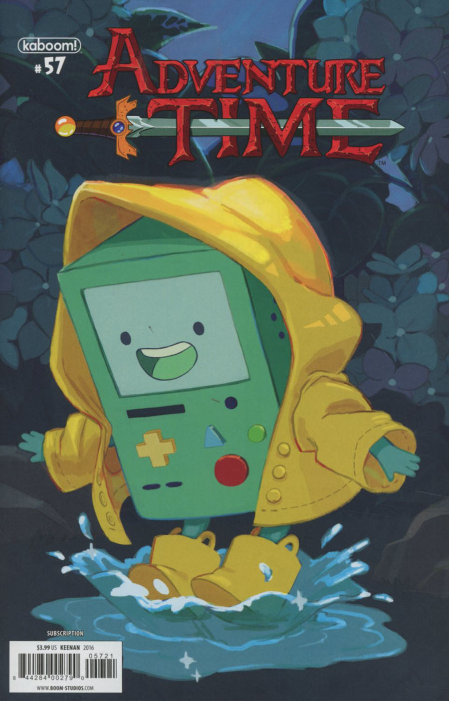 Adventure Time #57 Cover B Variant Siobhan Keenan Subscription Cover
