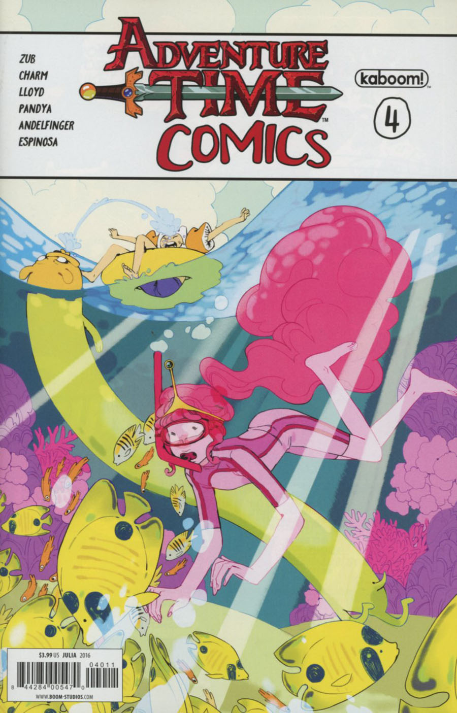 Adventure Time Comics #4 Cover A Regular Marina Julia Cover