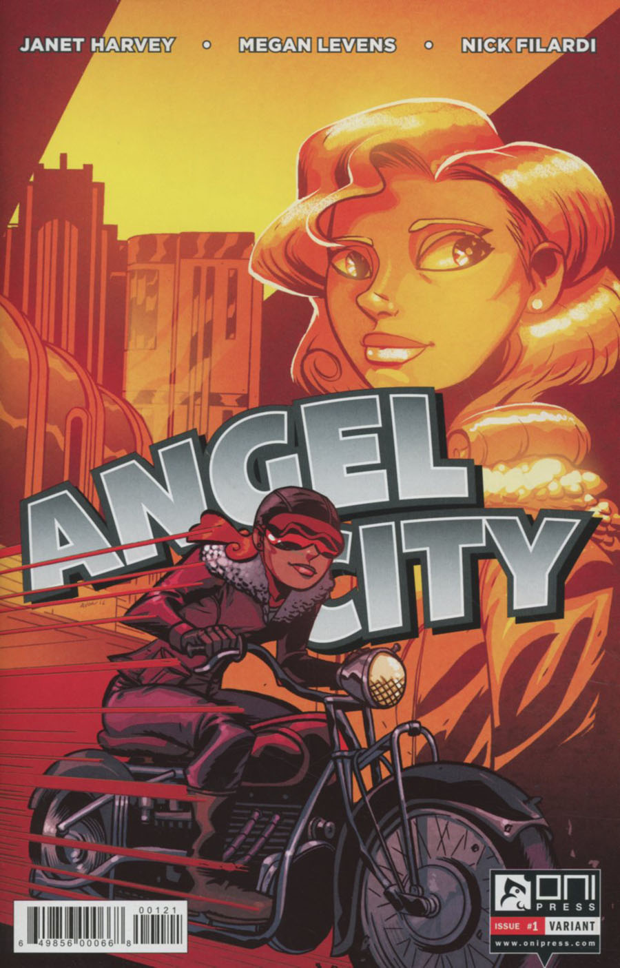 Angel City #1 Cover B Variant Michael Avon Oeming Cover
