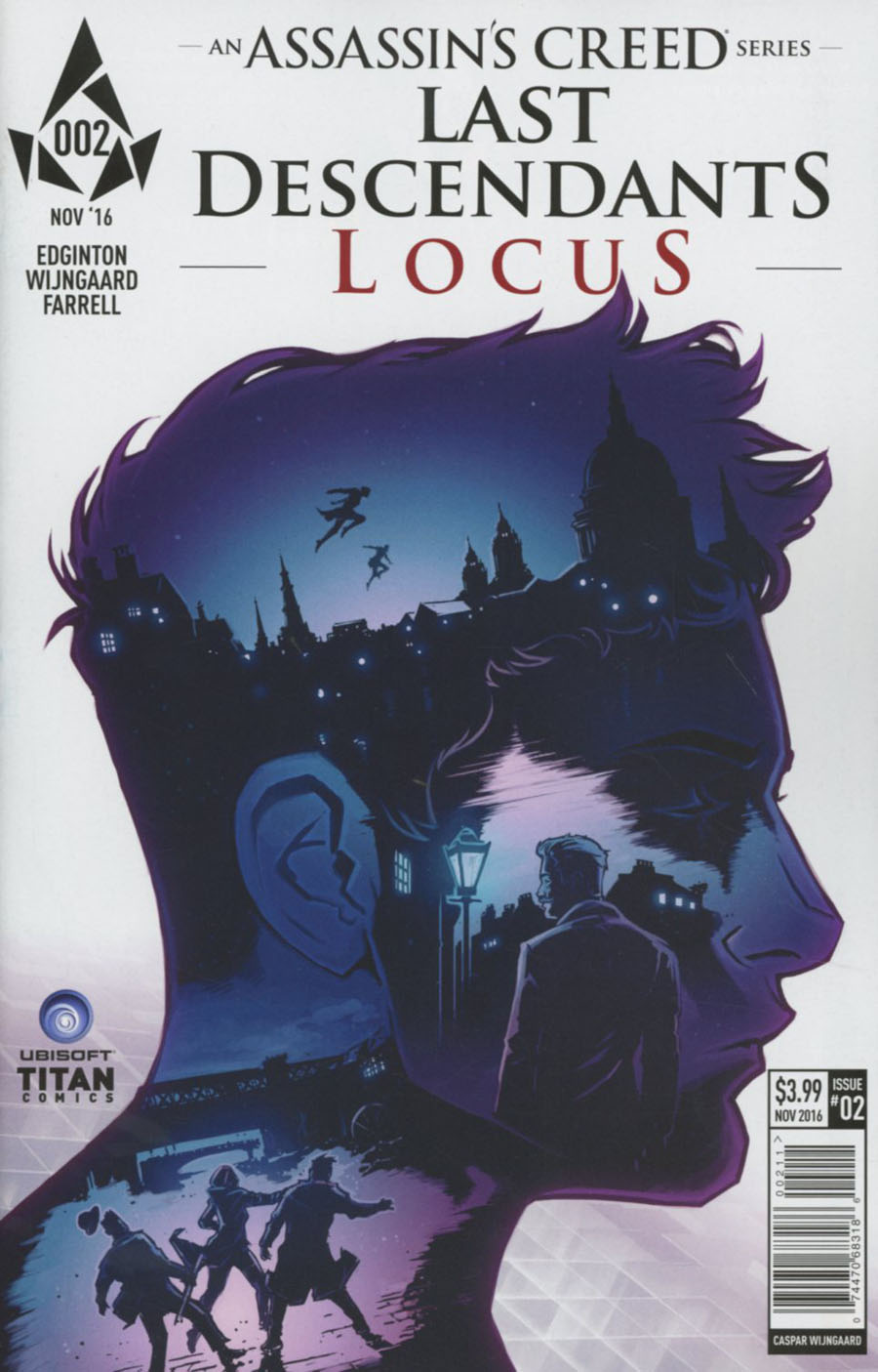 Assassins Creed Locus #2 Cover A Regular Caspar Wijngaard Cover