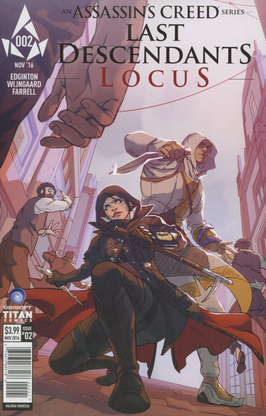 Assassins Creed Locus #2 Cover B Variant Valeria Fovaccia Cover