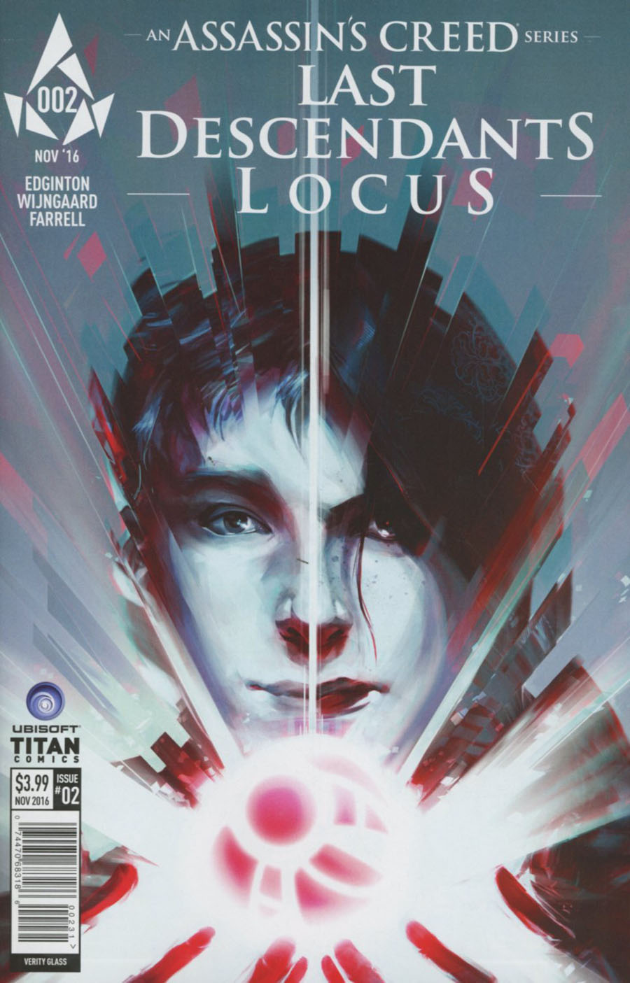 Assassins Creed Locus #2 Cover C Variant Verity Glass Cover