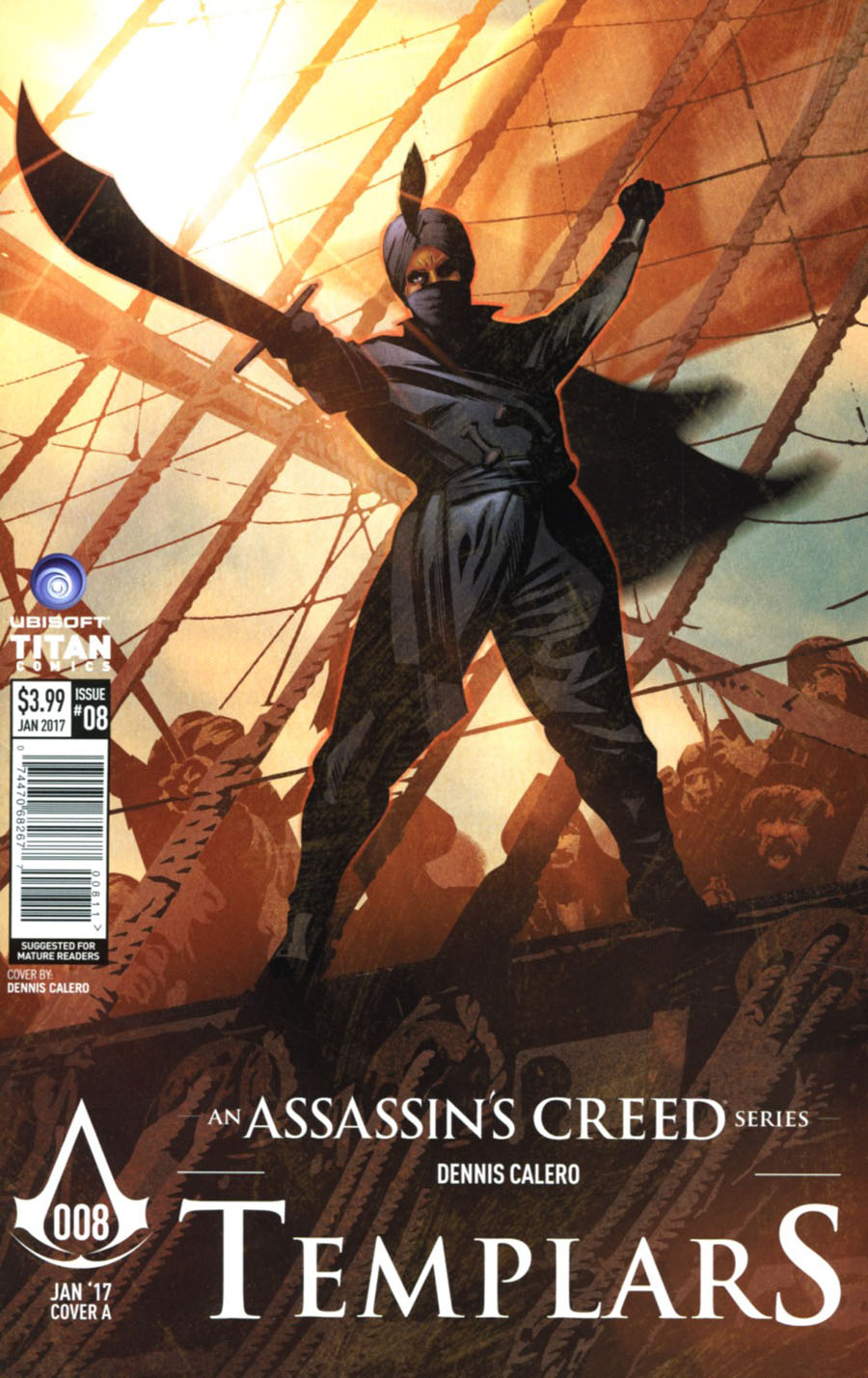 Assassins Creed Templars #8 Cover A Regular Dennis Calero Cover