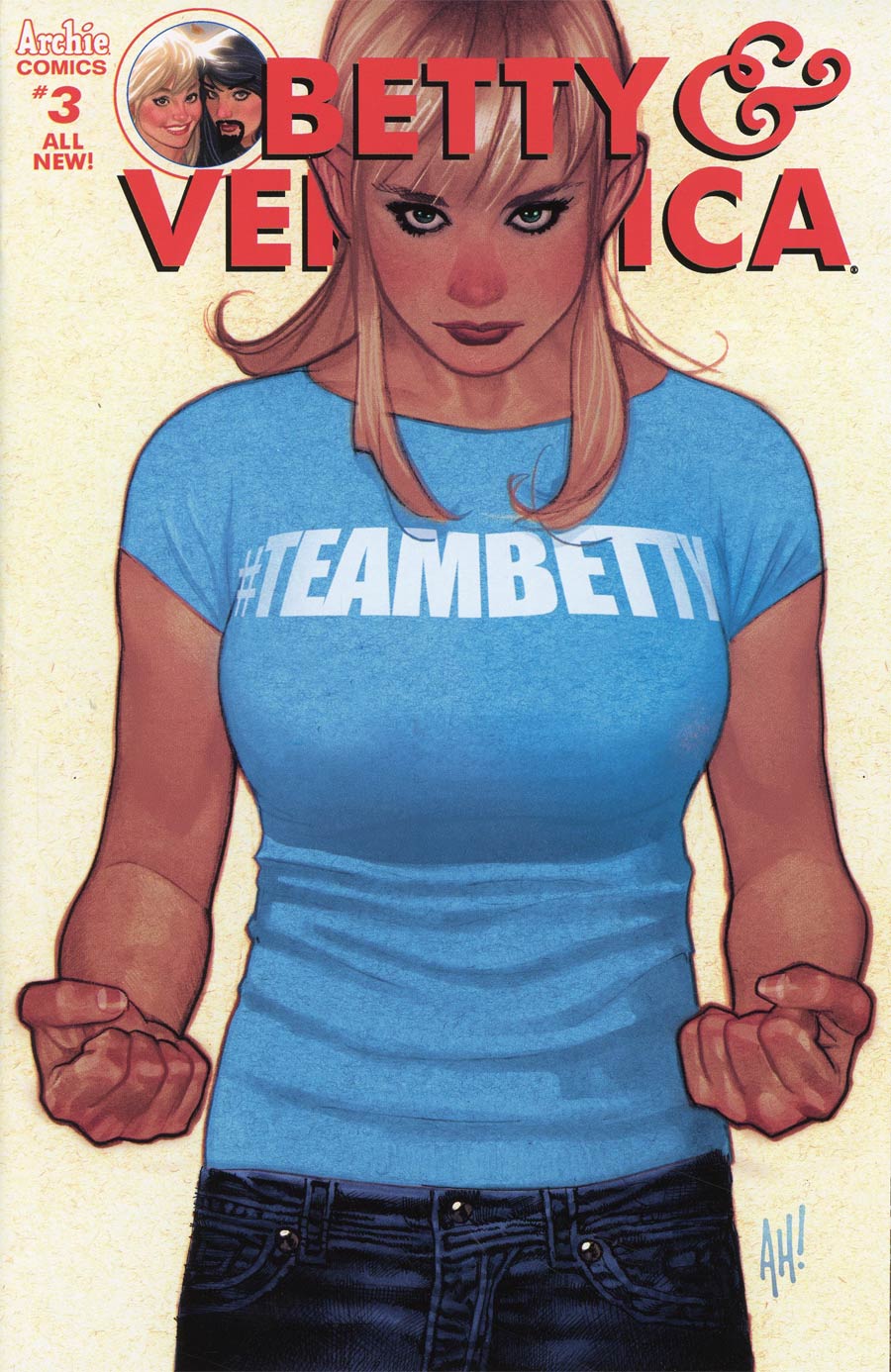 Betty & Veronica Vol 2 #3 Cover A Regular Adam Hughes Betty Cover