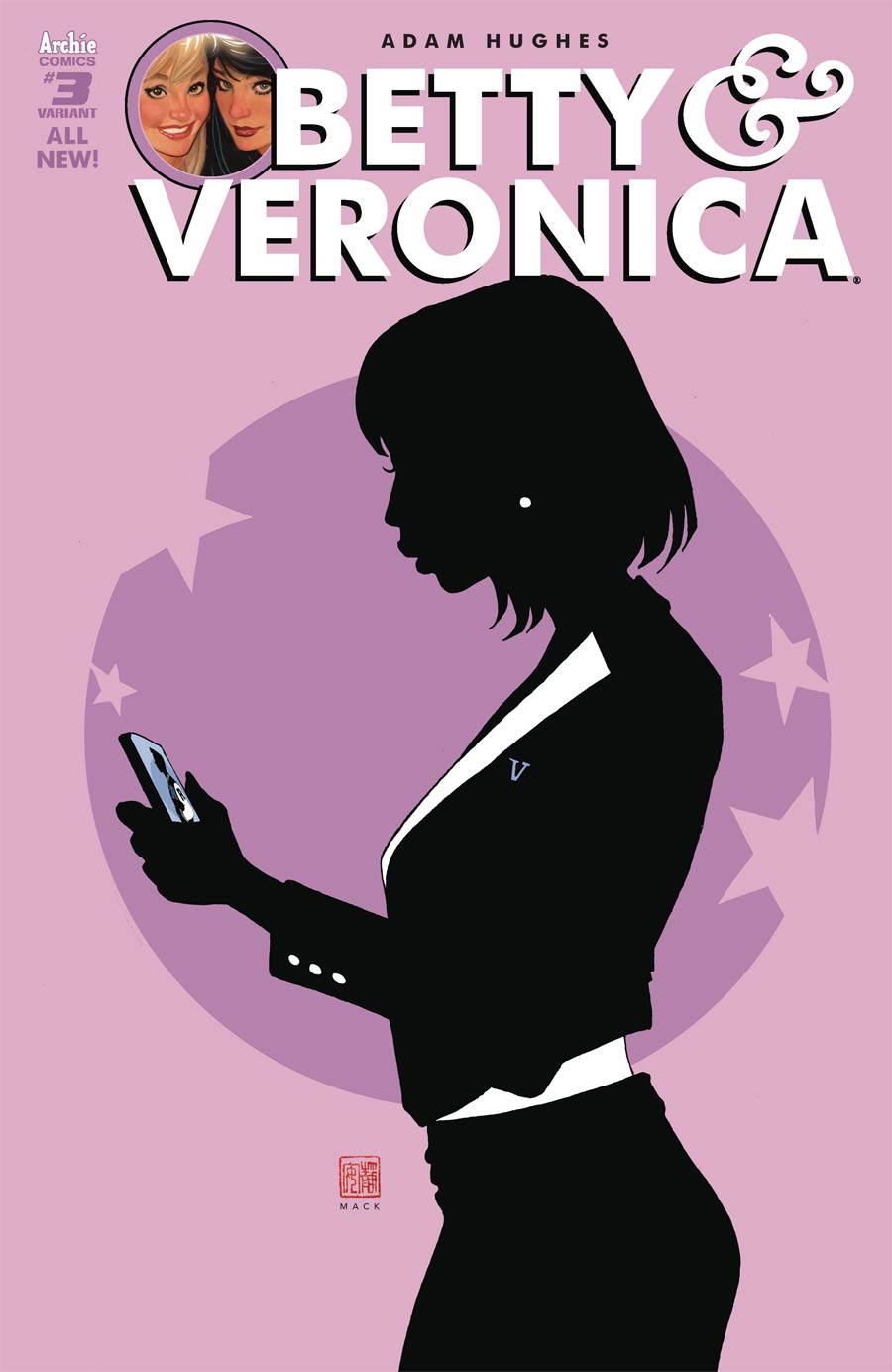 Betty & Veronica Vol 2 #3 Cover D Variant David Mack Cover