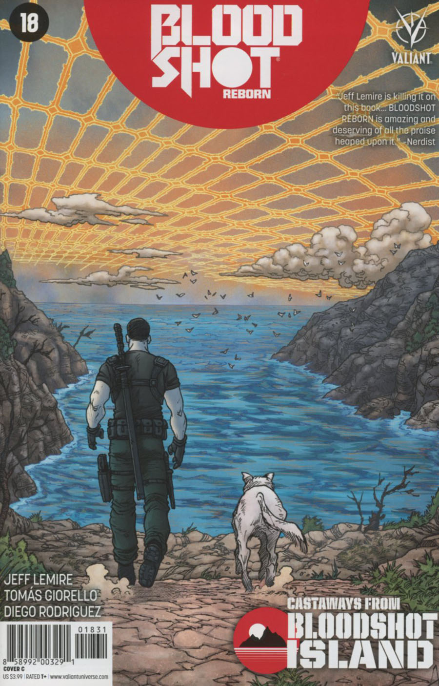 Bloodshot Reborn #18 Cover C Variant Andres Guinaldo Cover