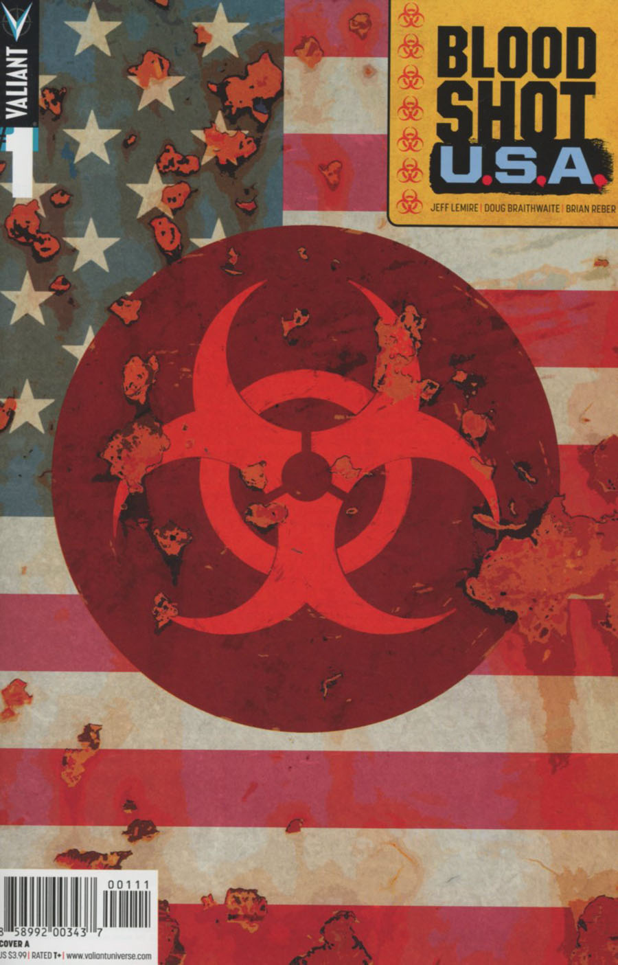 Bloodshot USA #1 Cover A Regular Kano Cover