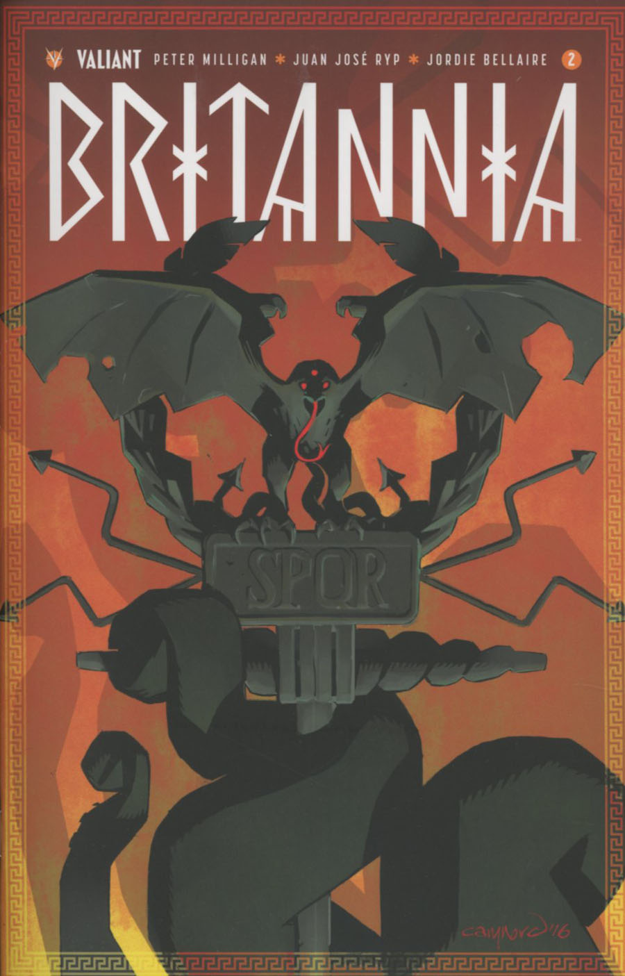 Britannia #2 Cover A 1st Ptg Regular Cary Nord Cover