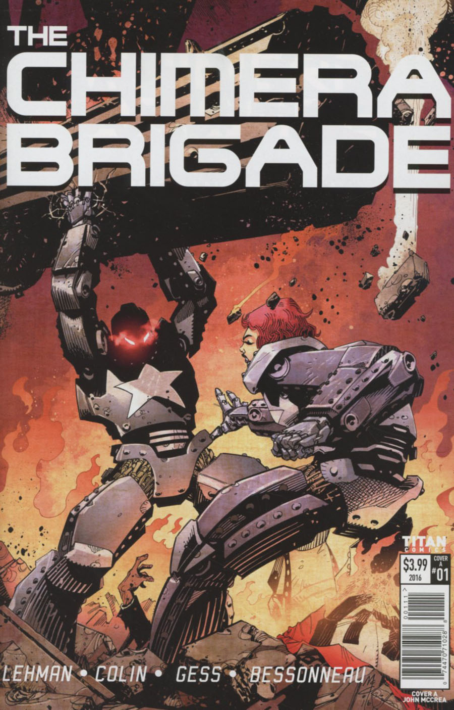 Chimera Brigade #1 Cover A Regular John McCrea Cover