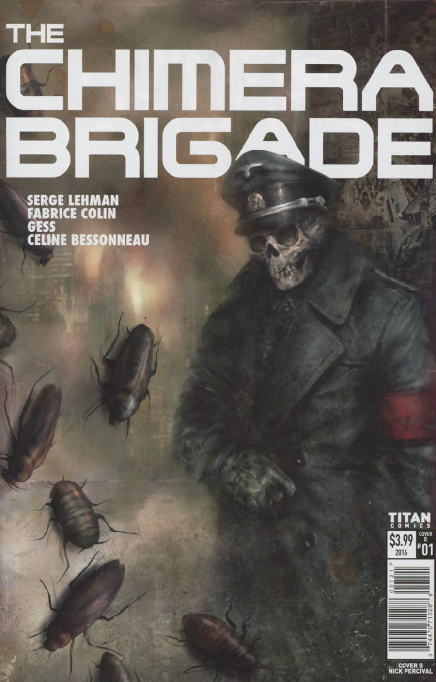 Chimera Brigade #1 Cover B Variant Nick Percival Cover