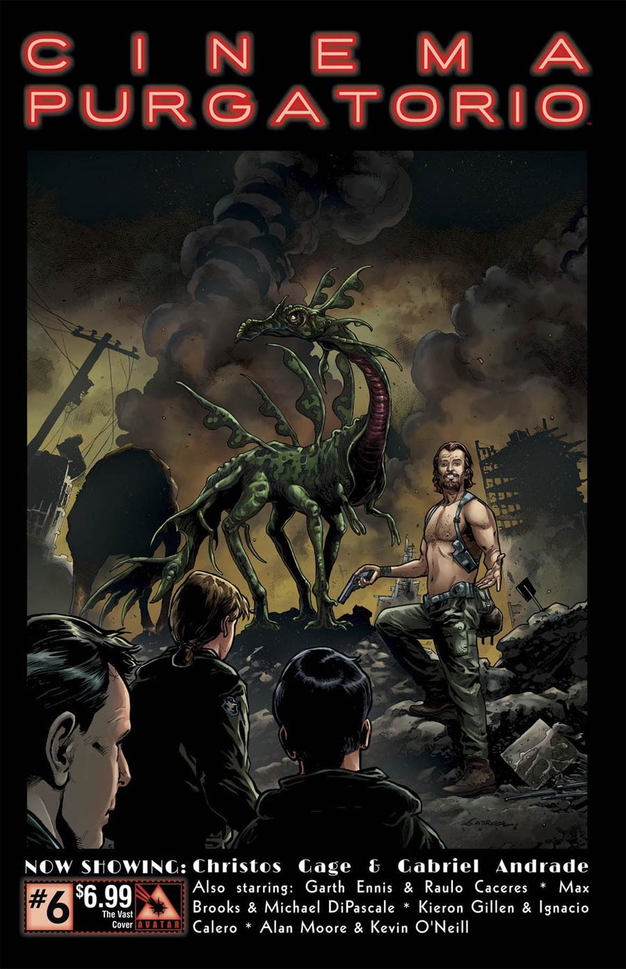 Cinema Purgatorio #6 Cover E The Vast Cover