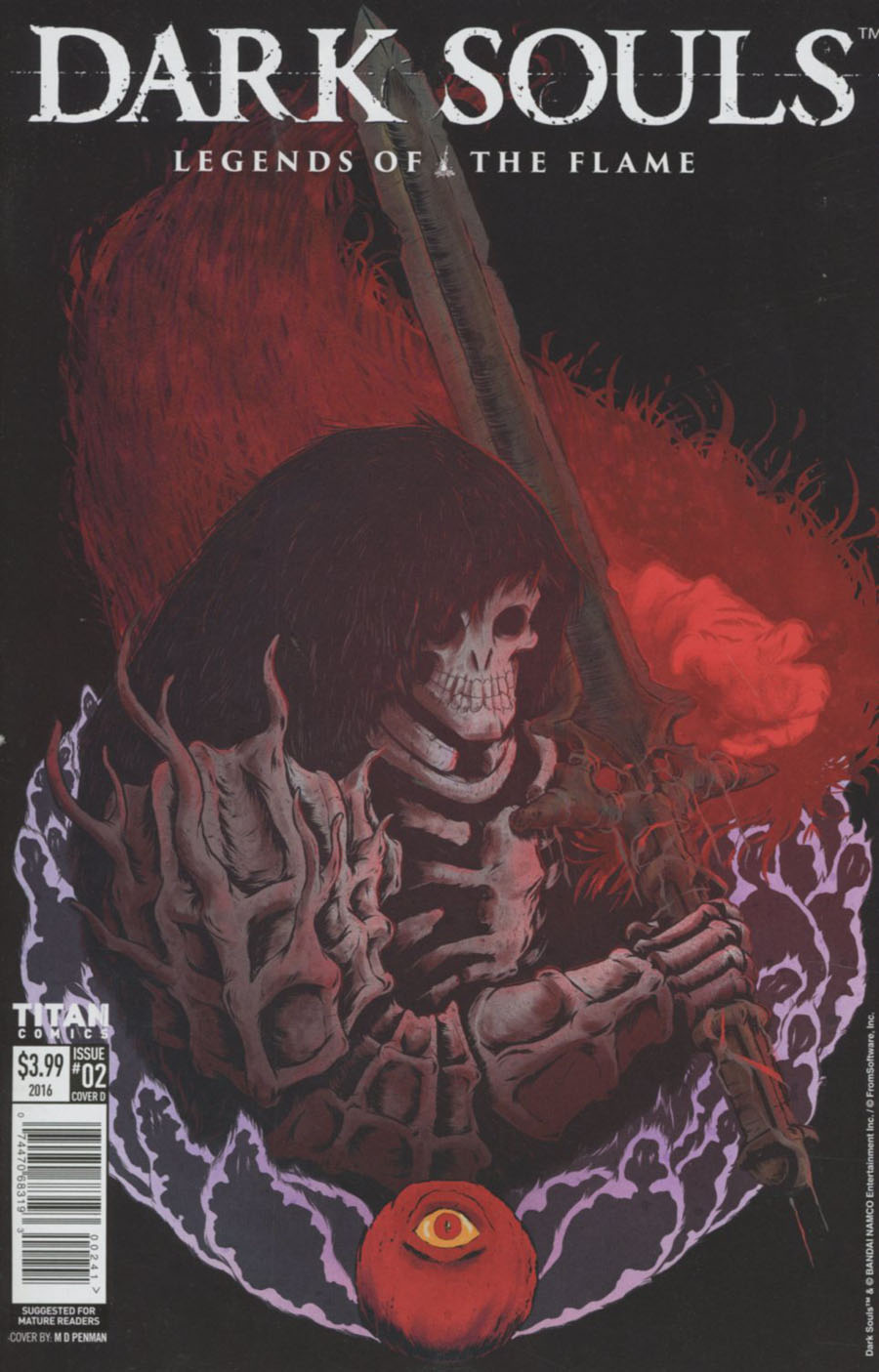 Dark Souls Legends Of The Flame #2 Cover D Variant MD Penman Cover