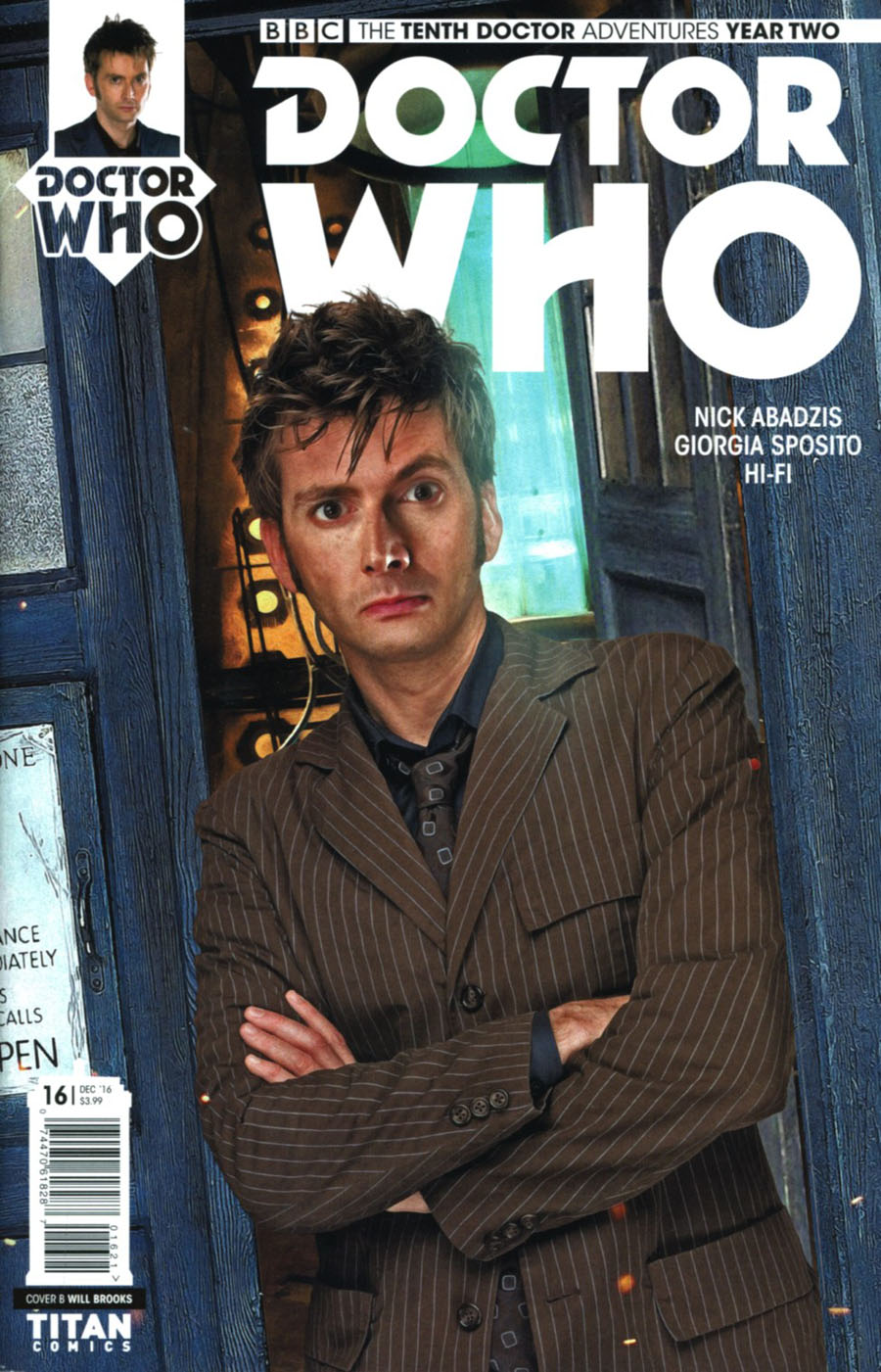 Doctor Who 10th Doctor Year Two #16 Cover B Variant Photo Cover