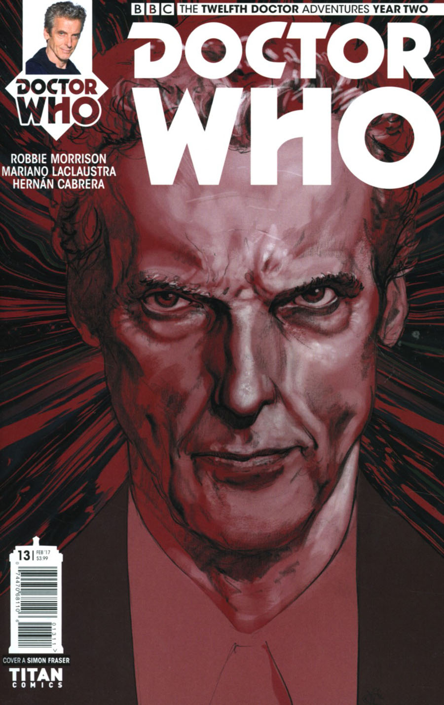 Doctor Who 12th Doctor Year Two #13 Cover A Regular Simon Fraser Cover